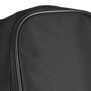 Rugged 500D polyester exterior w/ PVC backing (UpStart Small Body Acoustic Guitar Gig Bag)