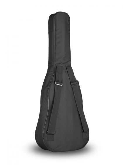 Full back view UpStart Small Body Acoustic Guitar Gig Bag