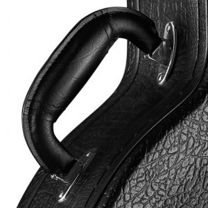 Comfortable, leather-like wrapped handle