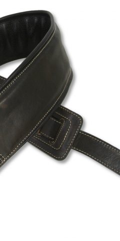 Extra Short Guitar Strap by Harvest Fine Leather, Brown
