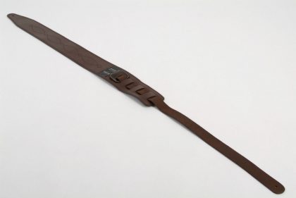 Leather Bass Strap by Harvest Fine Leather, Silverado Brown