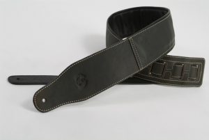 Extra Long Leather Guitar Strap by Harvest Fine Leather, Brown