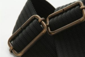 Harvest Fine Leather Buffalo Crackle Bass/Guitar Case Backpack Straps, Brown