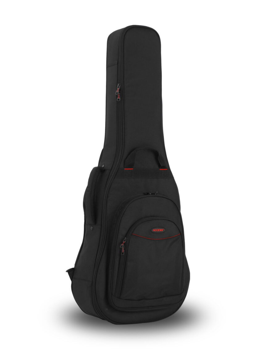 On Stage GBA4550 Acoustic Guitar Gig Bag With Universal Guitar Care Kit Guitar Strap 